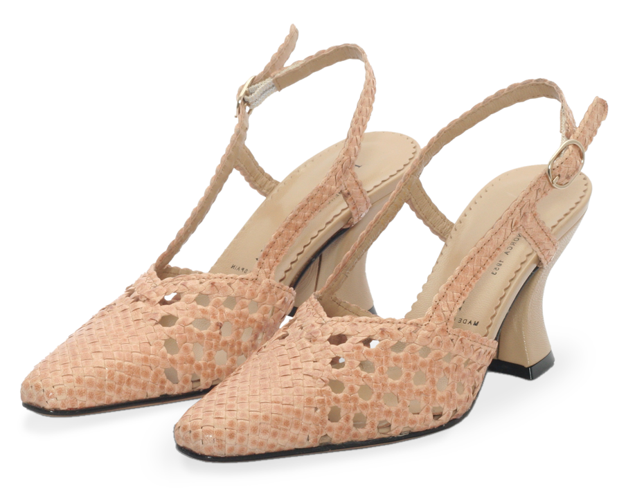 Ein Absatzschuh-Paar.